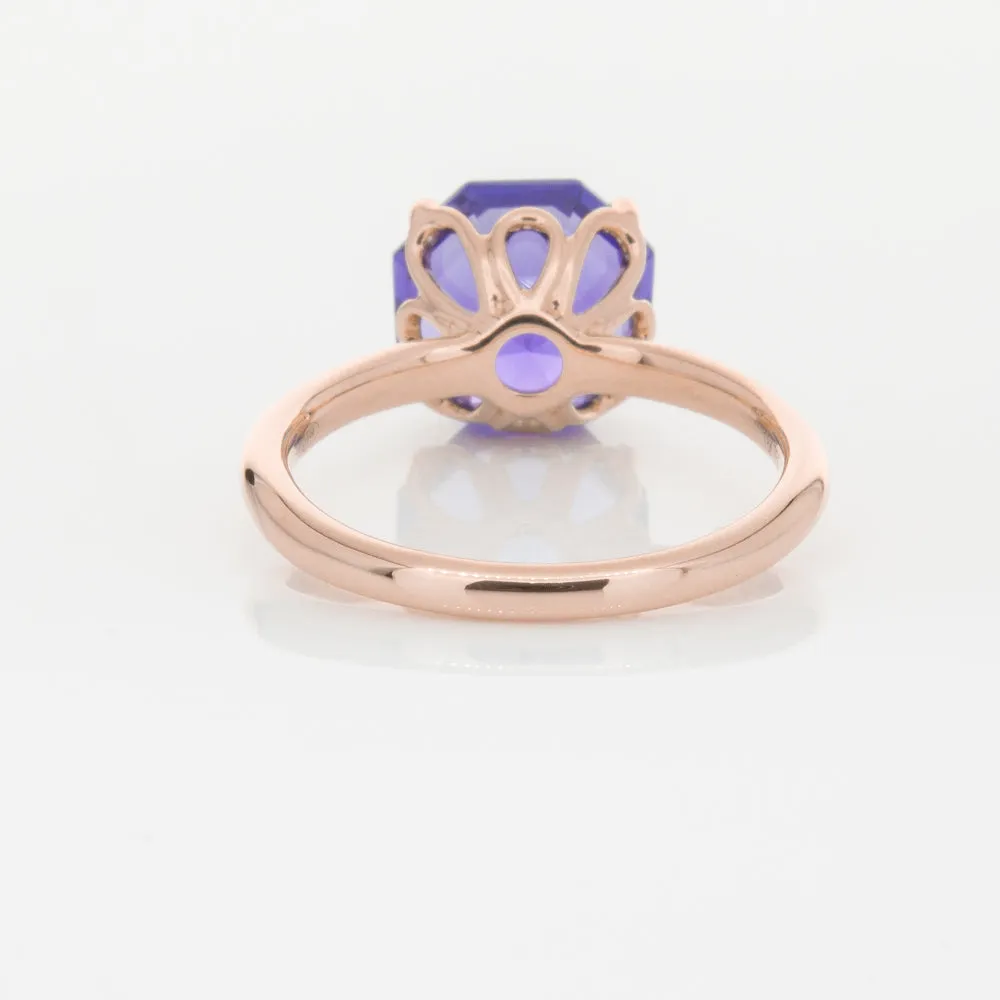 18ct Rose Gold Tanzanite Octavia Ring