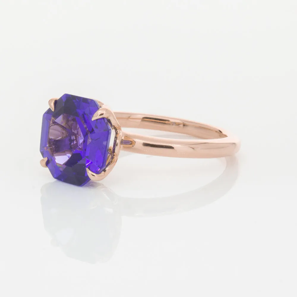18ct Rose Gold Tanzanite Octavia Ring