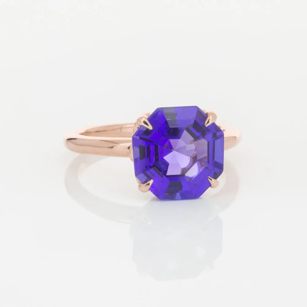 18ct Rose Gold Tanzanite Octavia Ring