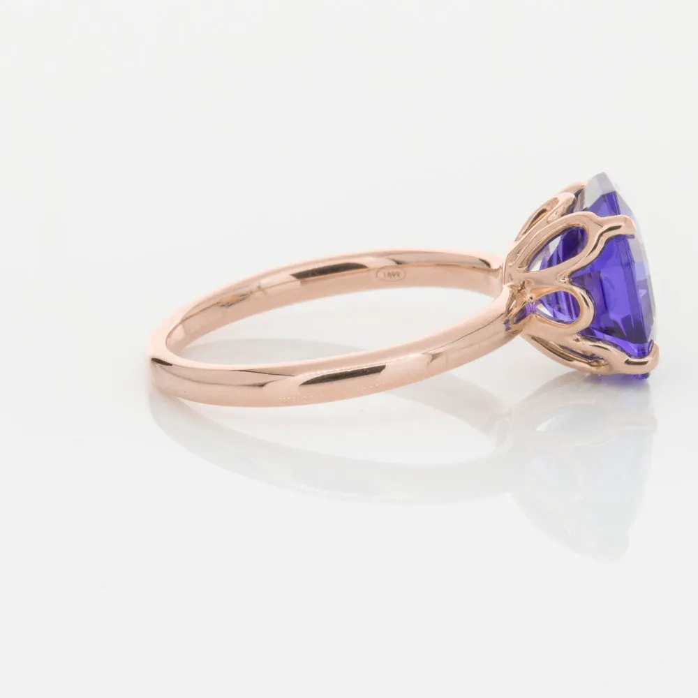 18ct Rose Gold Tanzanite Octavia Ring