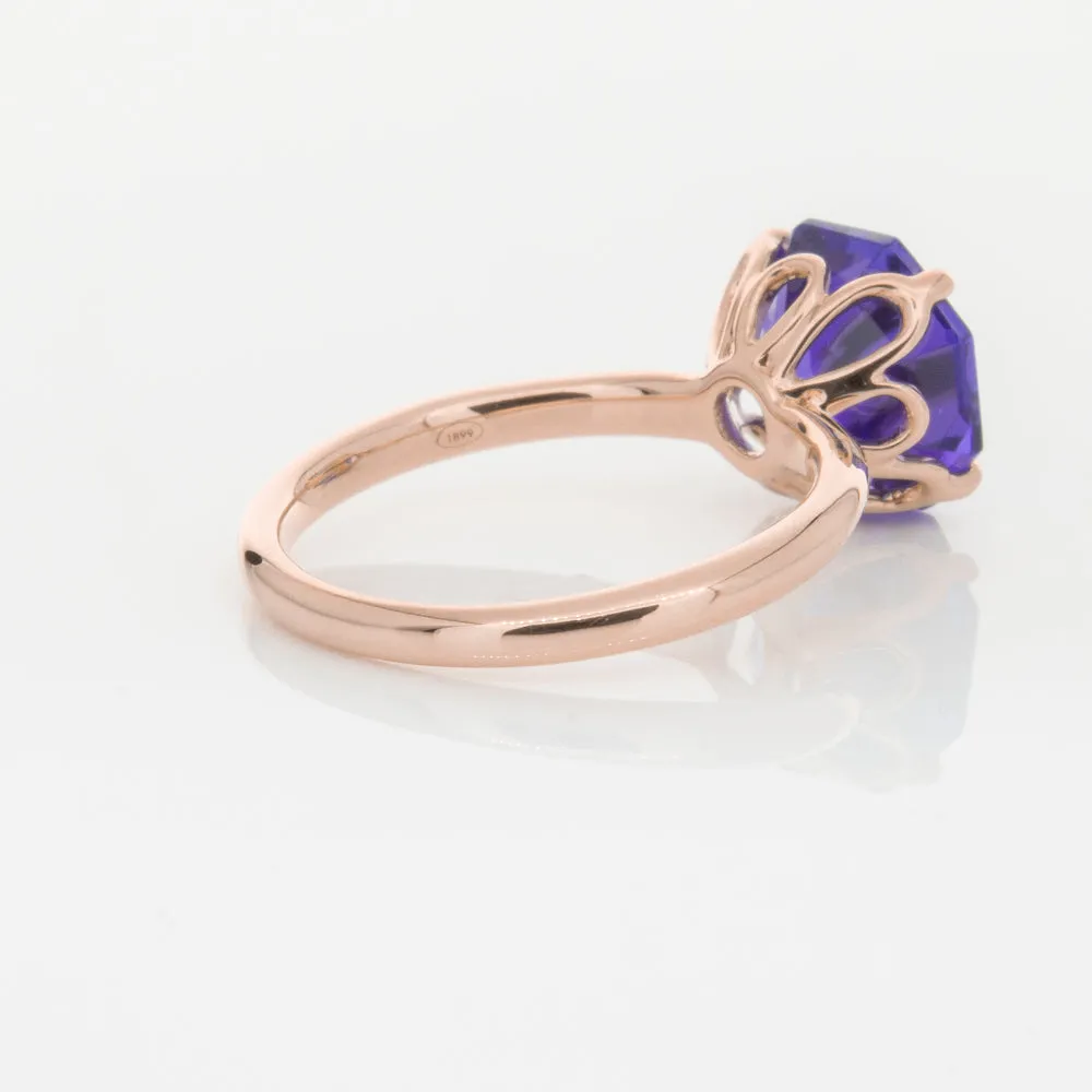 18ct Rose Gold Tanzanite Octavia Ring