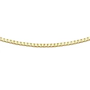 9K Yellow Gold Solid Adjustable Heart Slider Necklace 56cm