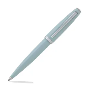 Aurora Style Gemstone Ballpoint Pen in Aquamarine