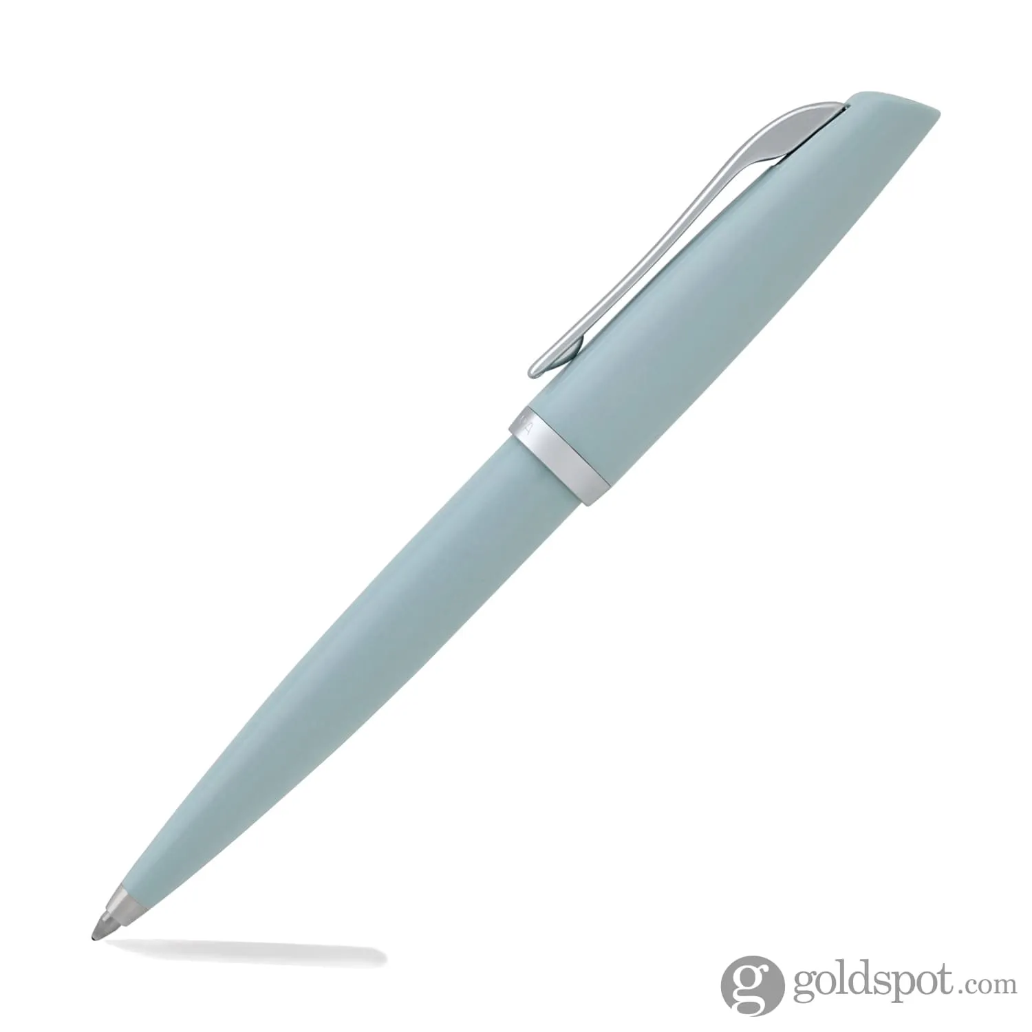 Aurora Style Gemstone Ballpoint Pen in Aquamarine