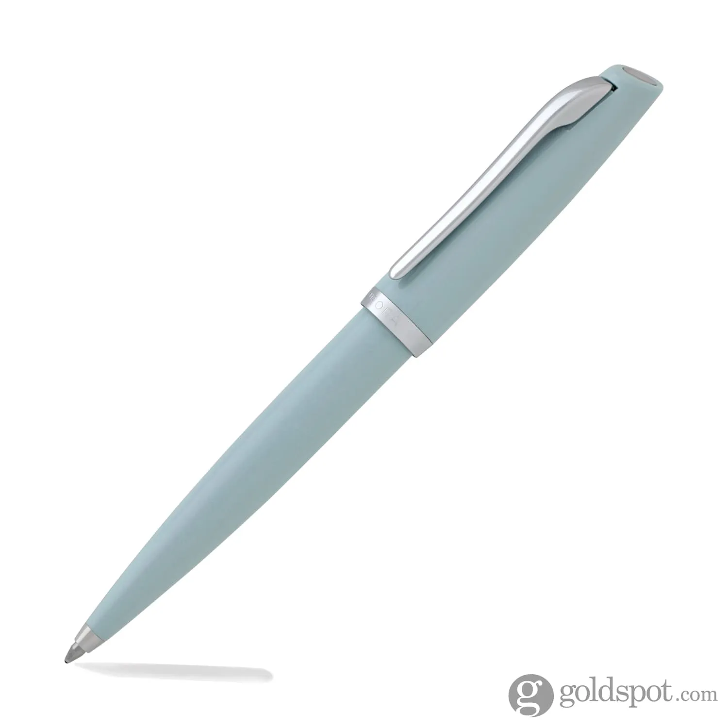 Aurora Style Gemstone Ballpoint Pen in Aquamarine