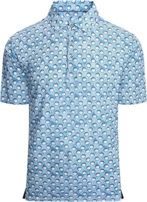 Damipow Premium Golf Shirts for Men Dry Fit Performance Polo Short Sleeve Collared Shirt