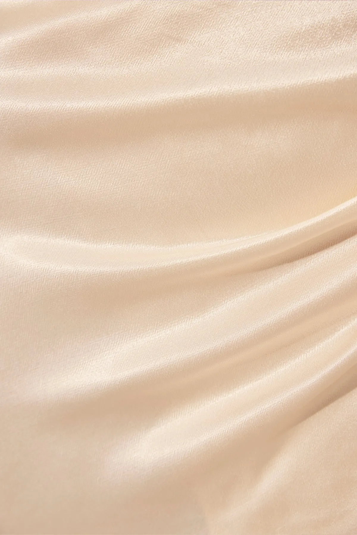 LA LUNE BIAS COWL MIDI DRESS - CREAM