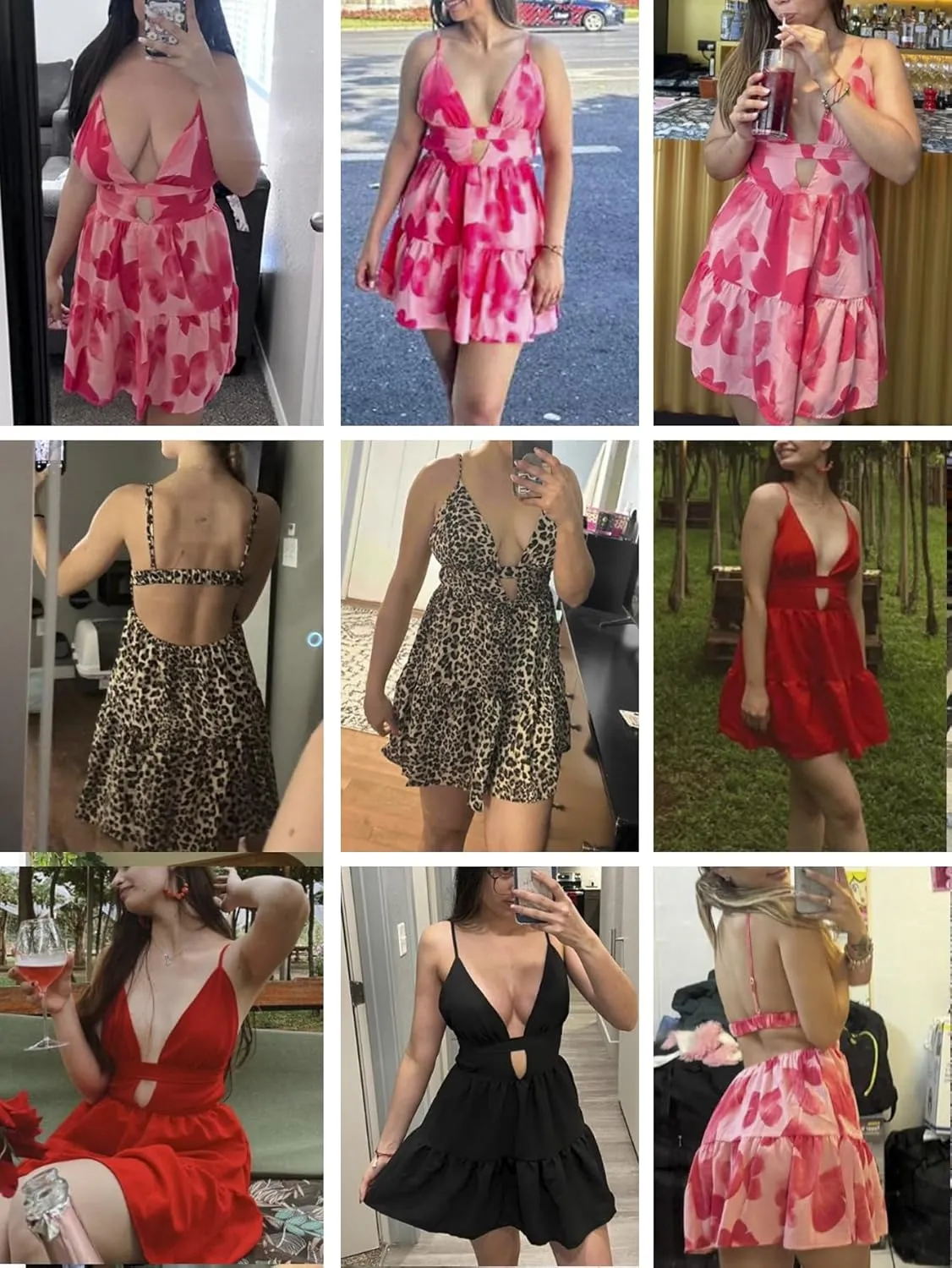 Narecte Vacation Dresses for Women 2025 Spaghetti Strap Summer Dresses Backless A Line Dress Sexy Slip Dress