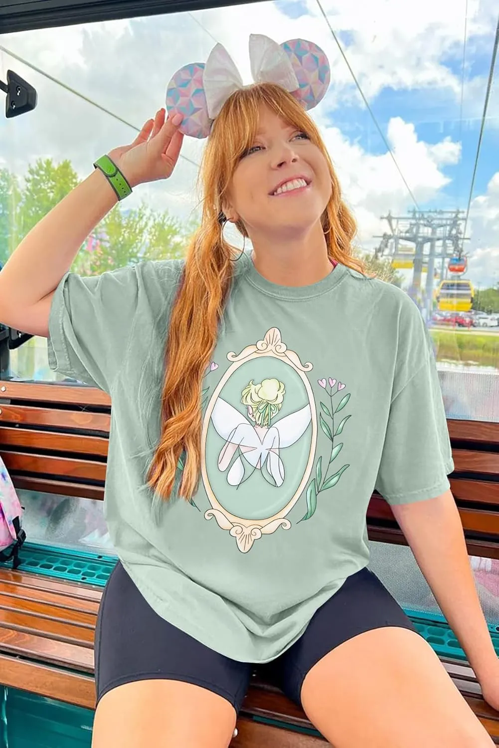 Oversized Magical Shirt Women Princess T-Shirt Magic Kingdom Shirts Family Vacation Castle Tee Tops