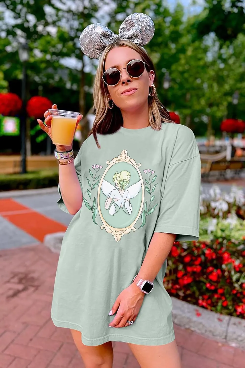 Oversized Magical Shirt Women Princess T-Shirt Magic Kingdom Shirts Family Vacation Castle Tee Tops