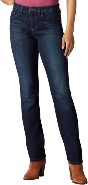 Riders by Lee Indigo Women's Midrise Straight Leg Jean