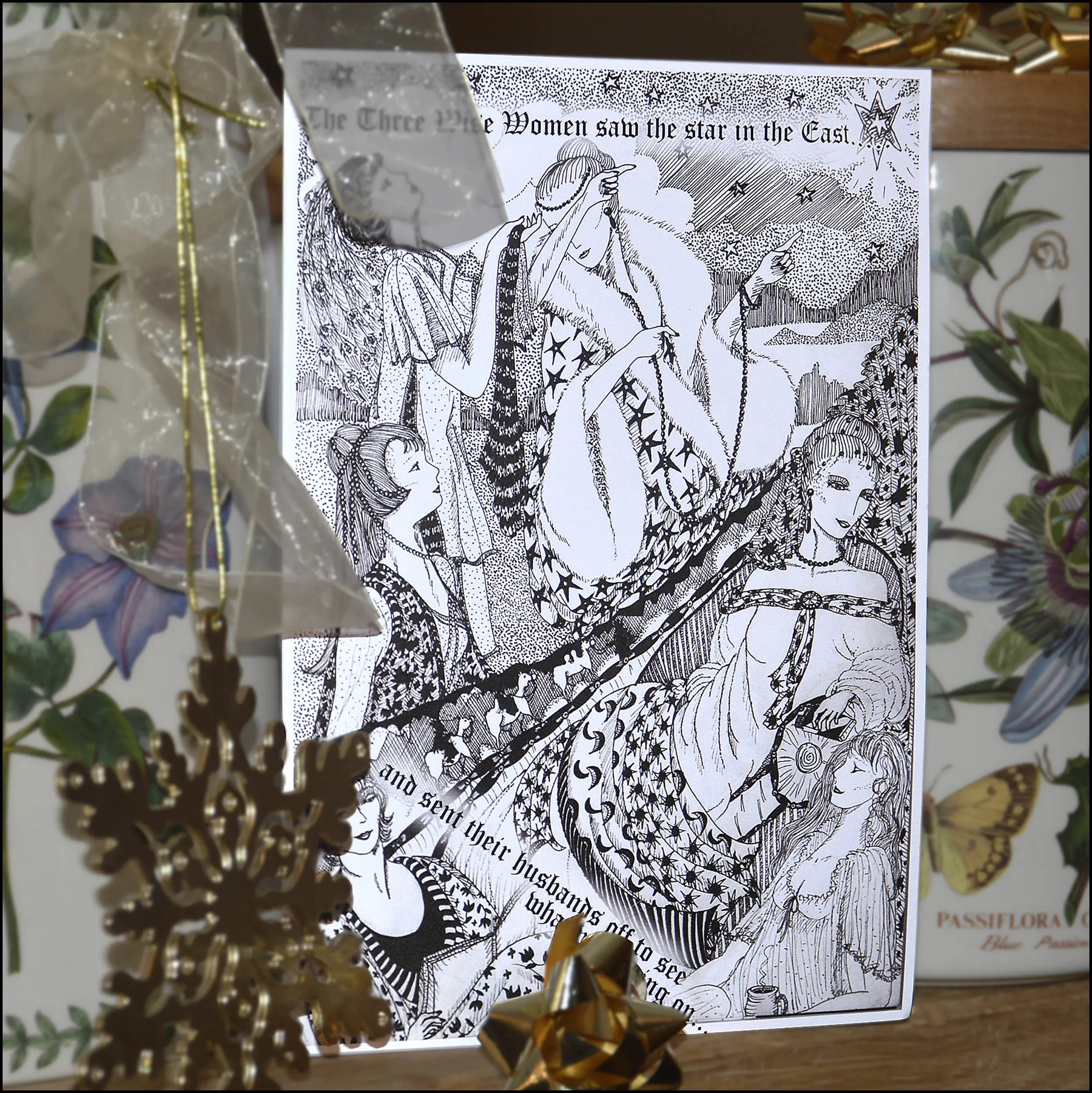 The Three Wise Women Christmas Card
