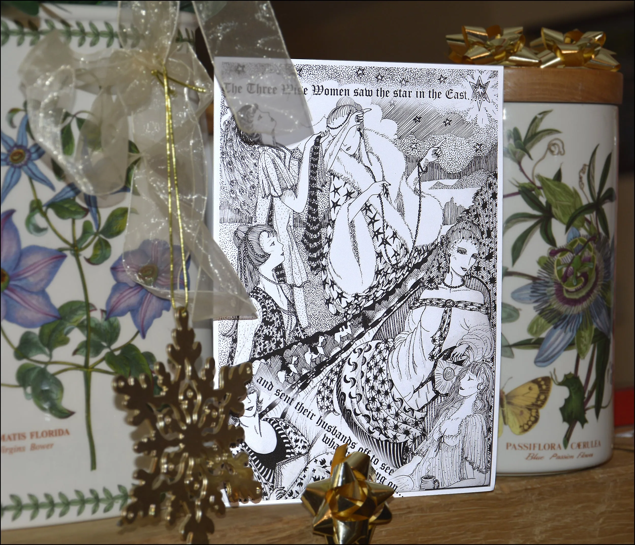 The Three Wise Women Christmas Card