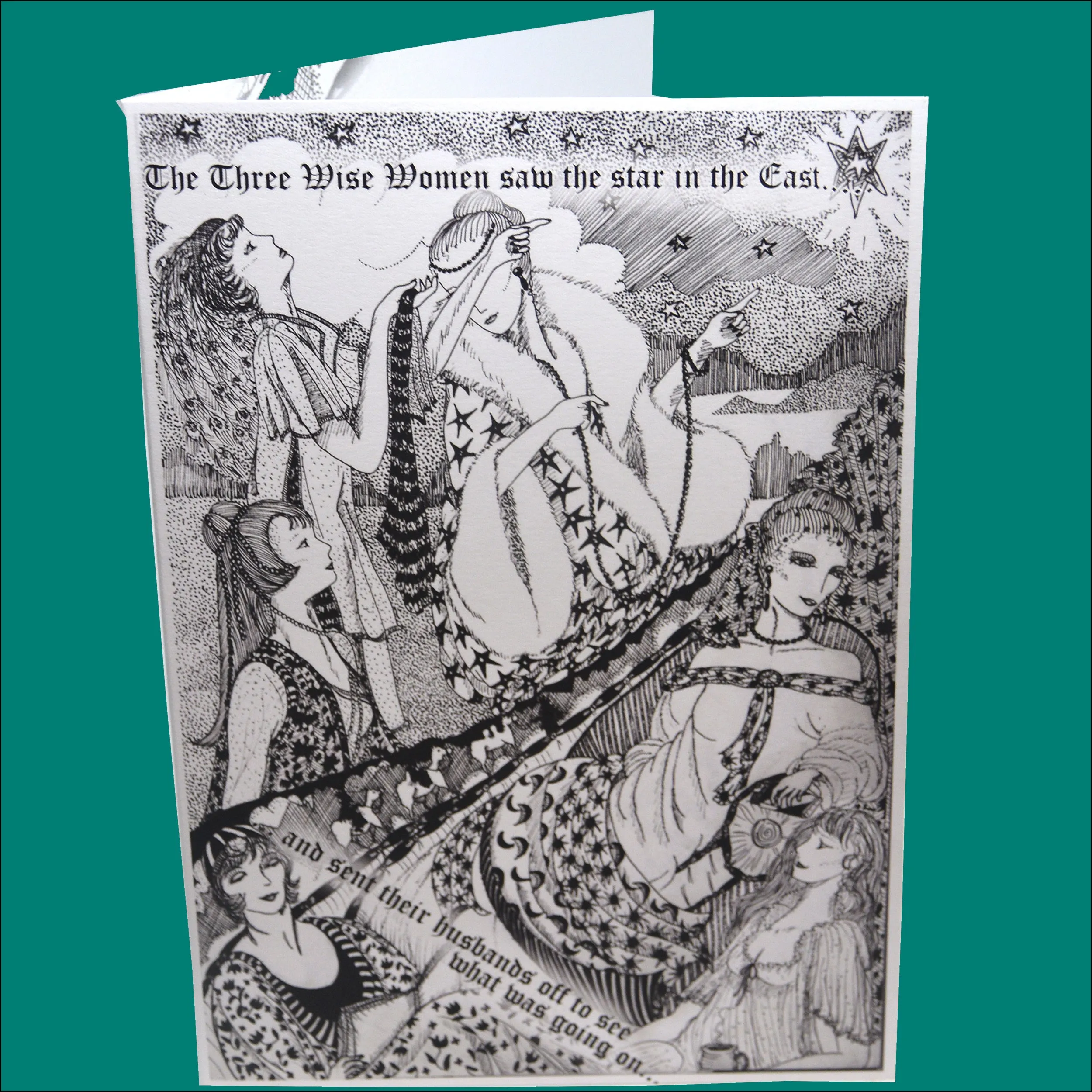 The Three Wise Women Christmas Card