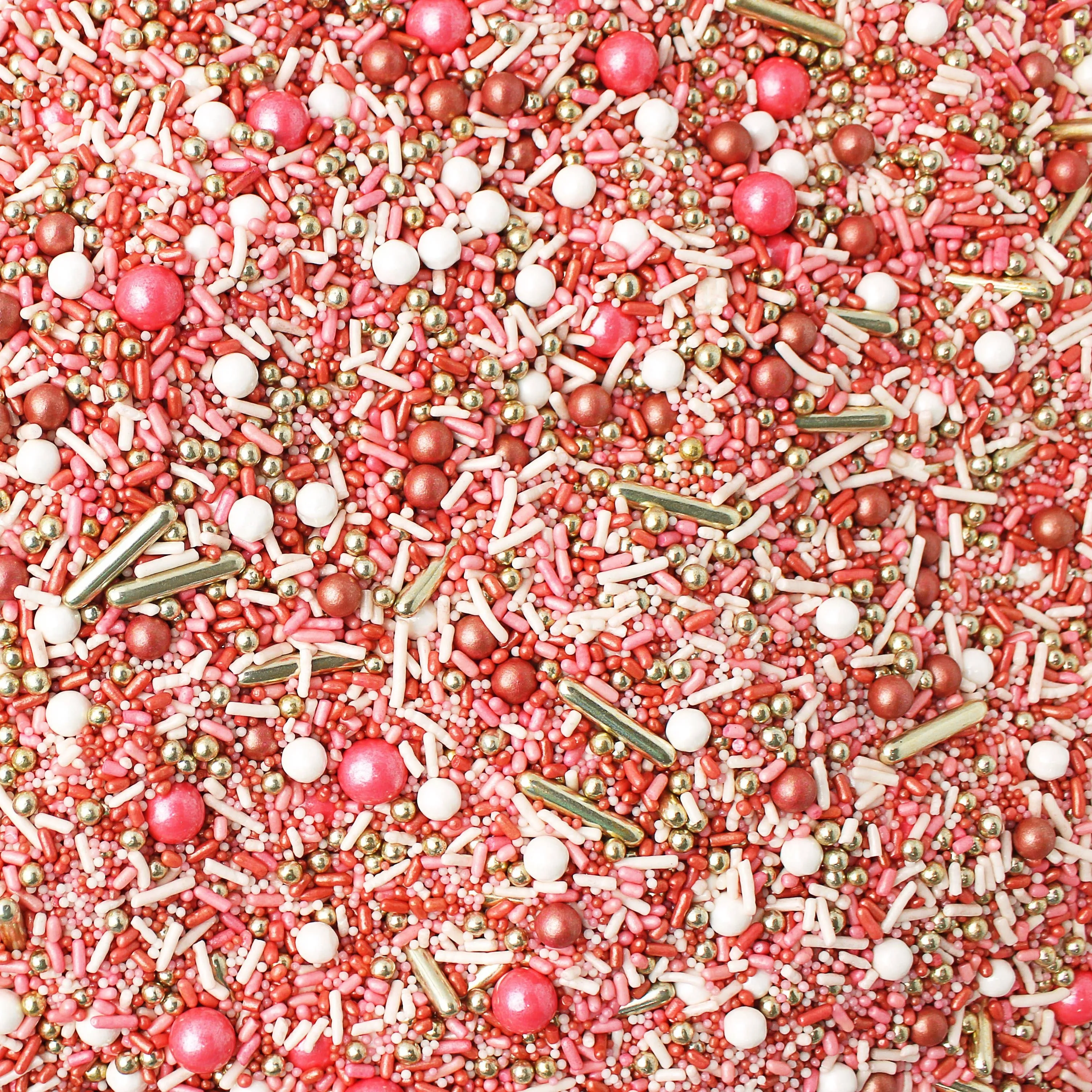 Vintage Rose Gold Sprinkle Mix